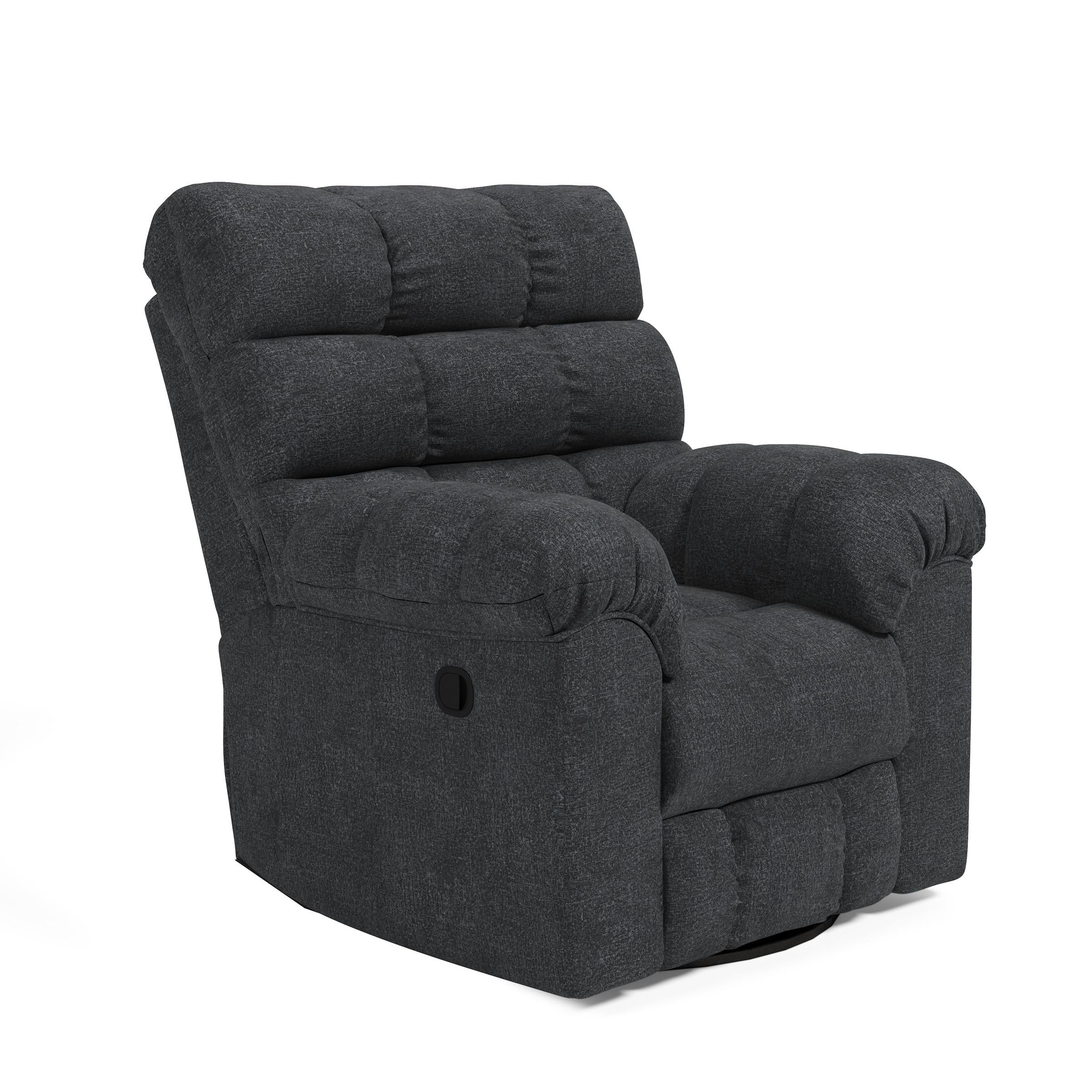 Signature Design By Ashley Wilhurst Swivel Rocker Fabric Recliner 5540