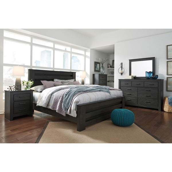 Signature Design by Ashley Brinxton B249 6 pc King Panel Bedroom Set IMAGE 1