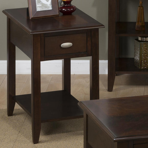 Jofran Merlot End Table 1030-7 IMAGE 1