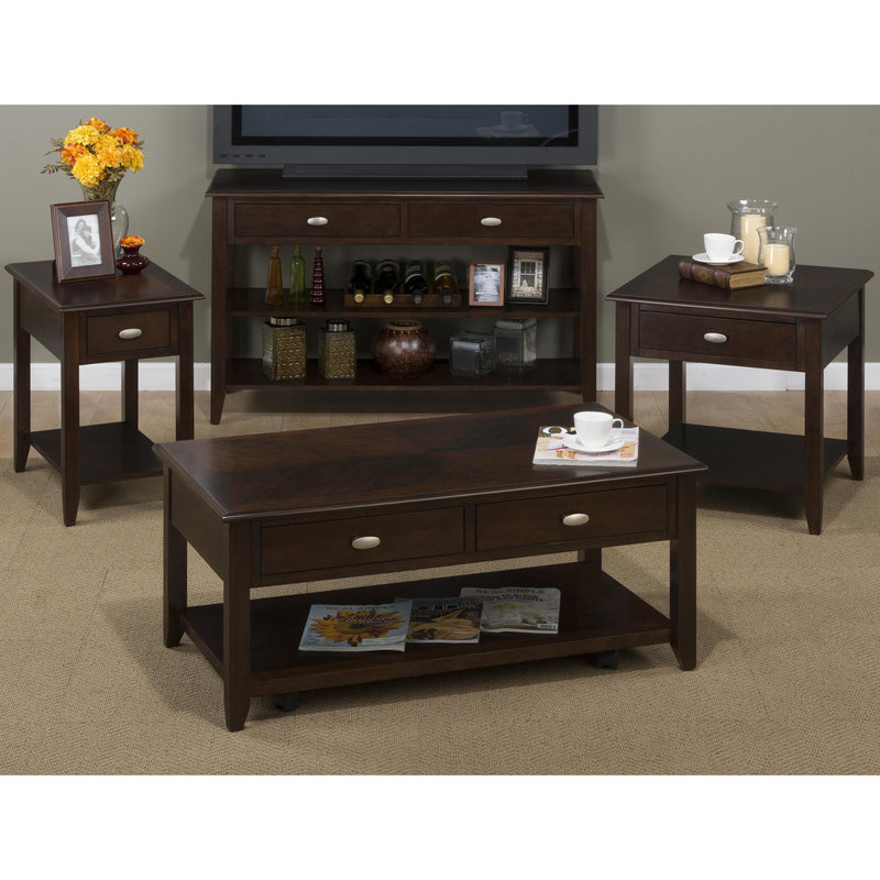 Jofran Merlot End Table 1030-7 IMAGE 2