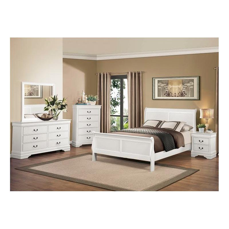 Homelegance Mayville King Sleigh Bed 2147KW-1 IMAGE 2