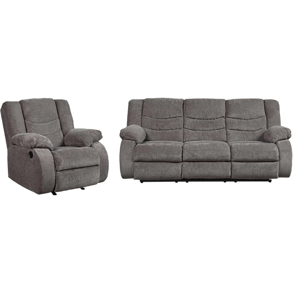 Signature Design by Ashley Tulen 98606U2 3 pc Reclining Living Room Set IMAGE 1