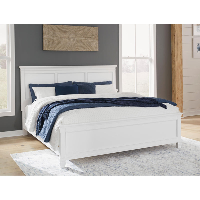 7 Piece Queen Panel Bed Set