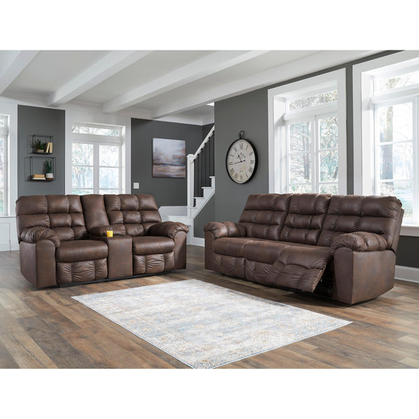 Signature Design by Ashley Derwin 28401U1 2 pc Reclining Living Room Set IMAGE 1