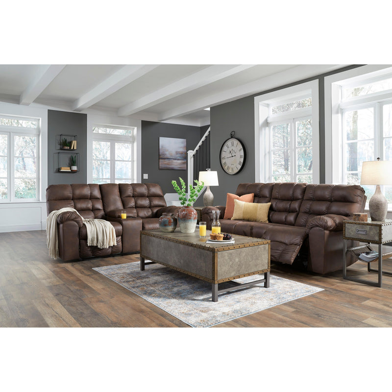 Signature Design by Ashley Derwin 28401U1 2 pc Reclining Living Room Set IMAGE 3