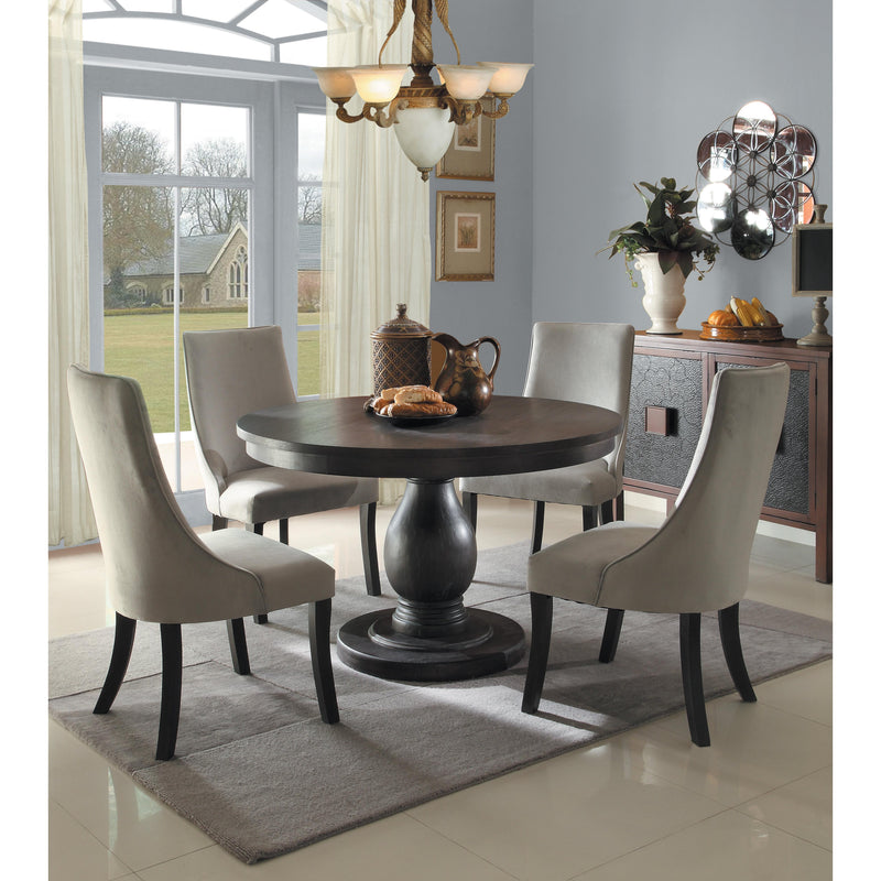 Homelegance Round Dandelion Dining Table with Pedestal Base 2466-48/2466-48B IMAGE 2