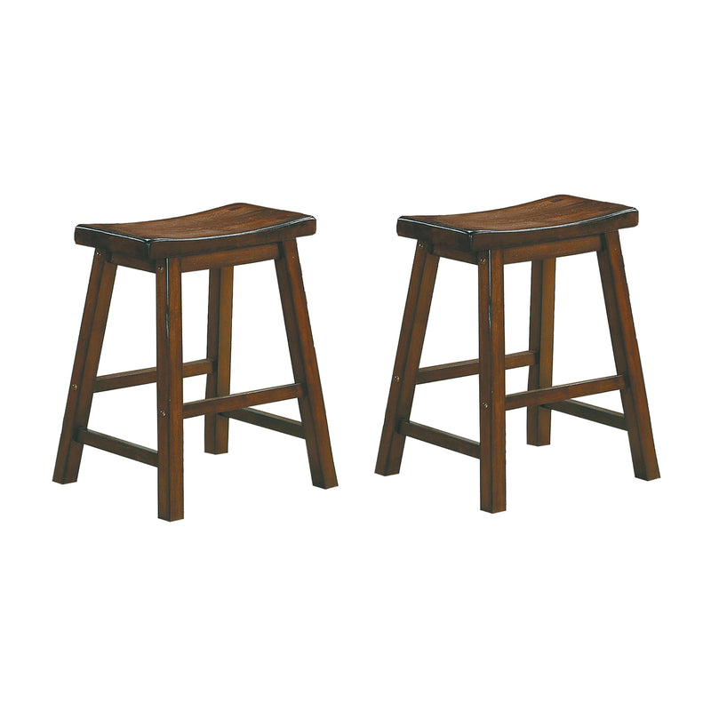 Homelegance Saddleback Dining Stool 5302C-18 IMAGE 1