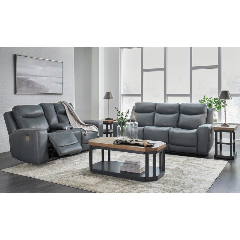 Signature Design by Ashley Mindanao U595041 2 pc Power Reclining Living Room Set IMAGE 1