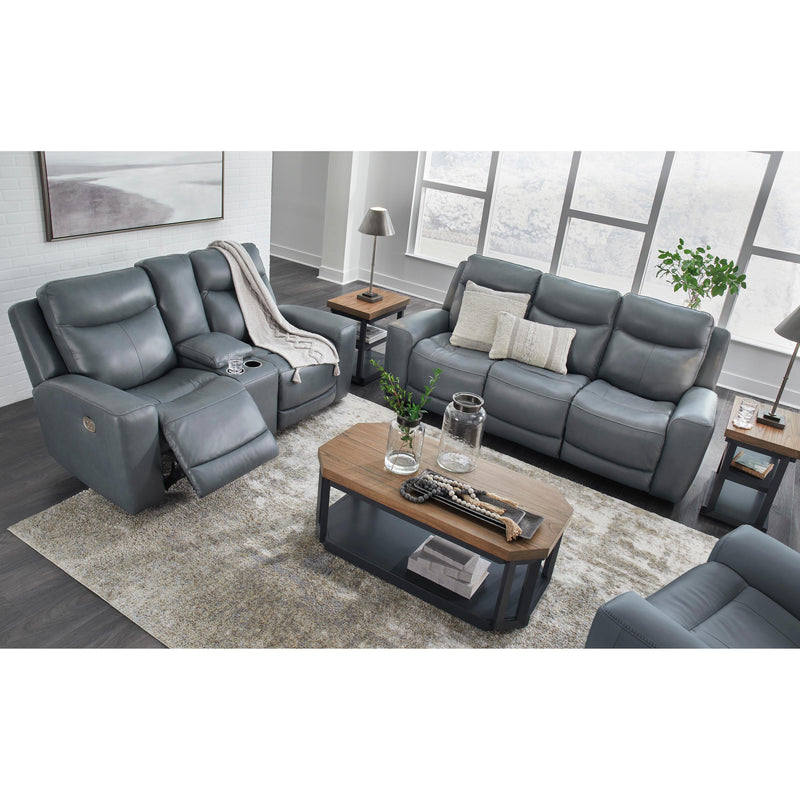 Signature Design by Ashley Mindanao U595041 2 pc Power Reclining Living Room Set IMAGE 2