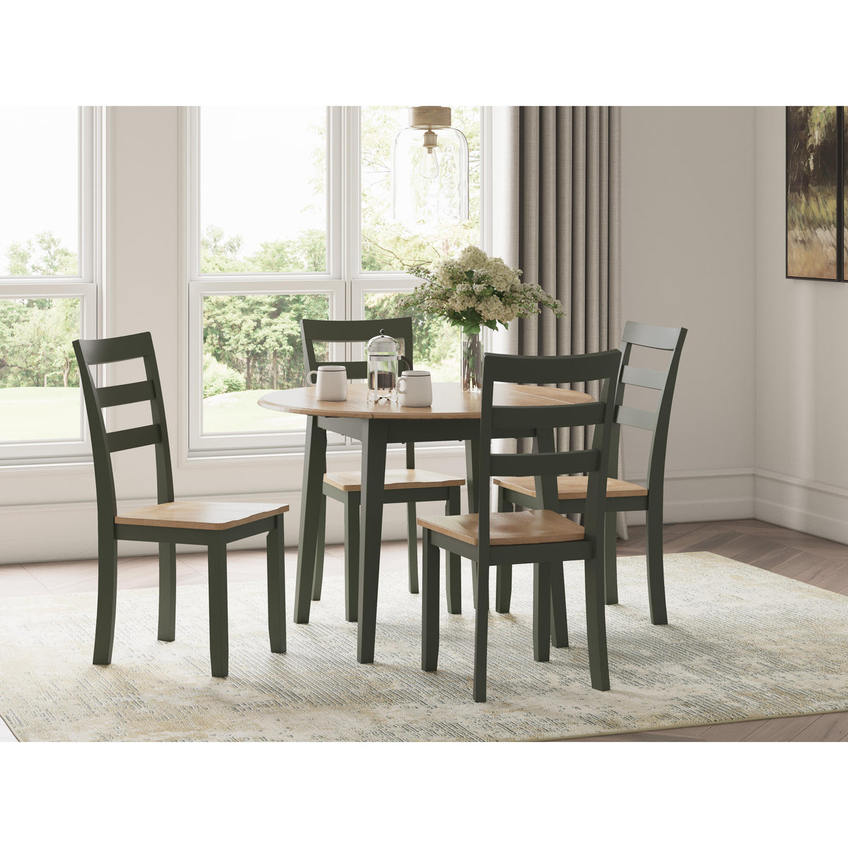 Signature Design by Ashley Gesthaven D401D1 5 pc Dining Set