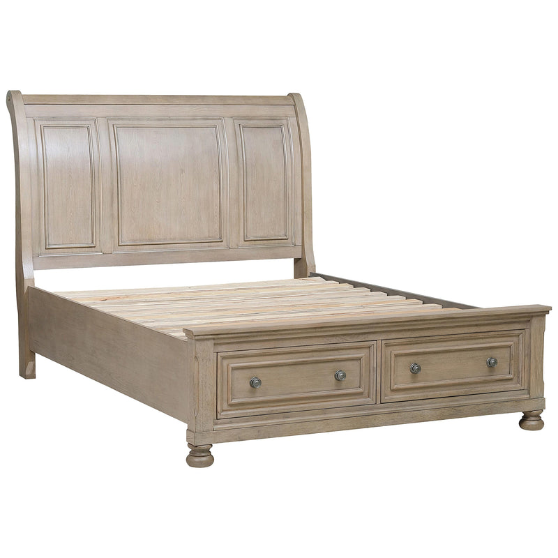 Homelegance Bethel California King Sleigh Bed with Storage 2259KGY-1CK* IMAGE 2