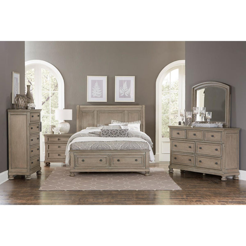 Homelegance Bethel Queen Sleigh Bed with Storage 2259GY-1* IMAGE 3