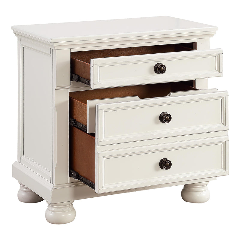 Homelegance Laurelin 3-Drawer Nightstand 1714W-4 IMAGE 3