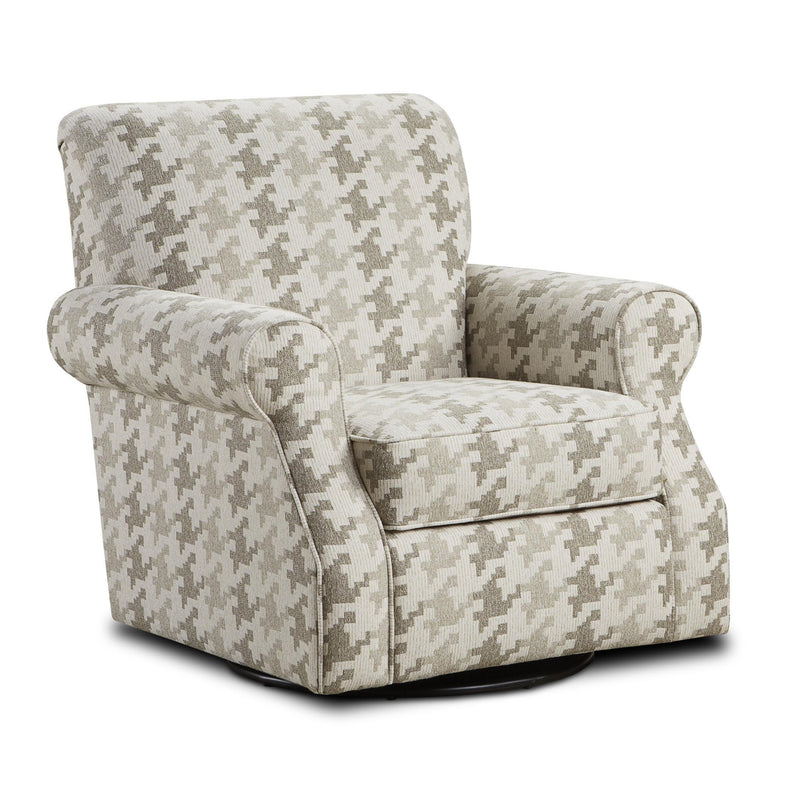 Fusion Furniture Swivel Fabric Chair 602-SBLASS BERBER IMAGE 1