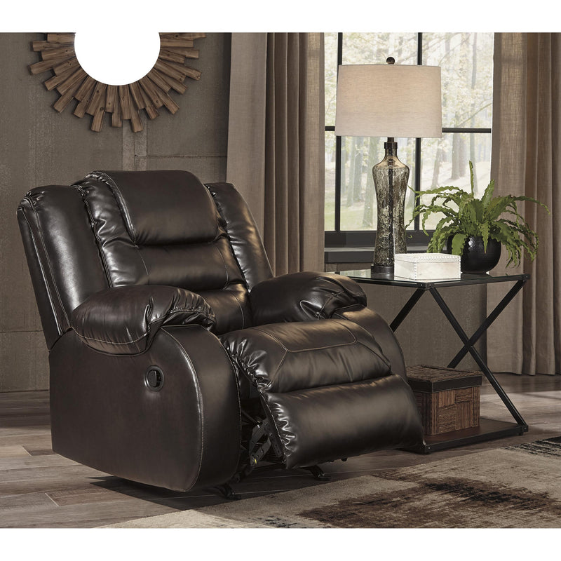 Signature Design by Ashley Vacherie Rocker Leather Look Recliner 7930725 IMAGE 4