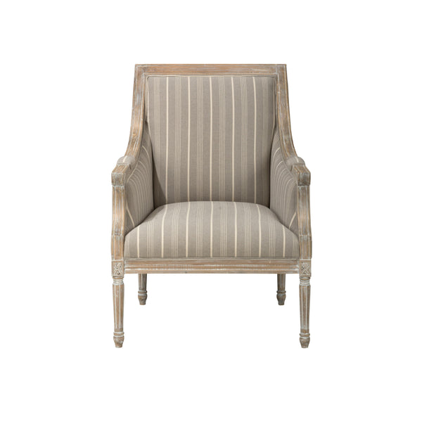 Jofran McKenna Stationary Fabric Accent Chair MCKENNA-CH-TAUPE IMAGE 1