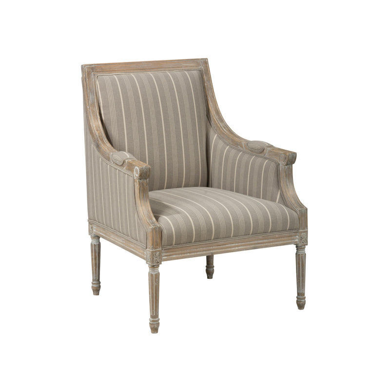 Jofran McKenna Stationary Fabric Accent Chair MCKENNA-CH-TAUPE IMAGE 2