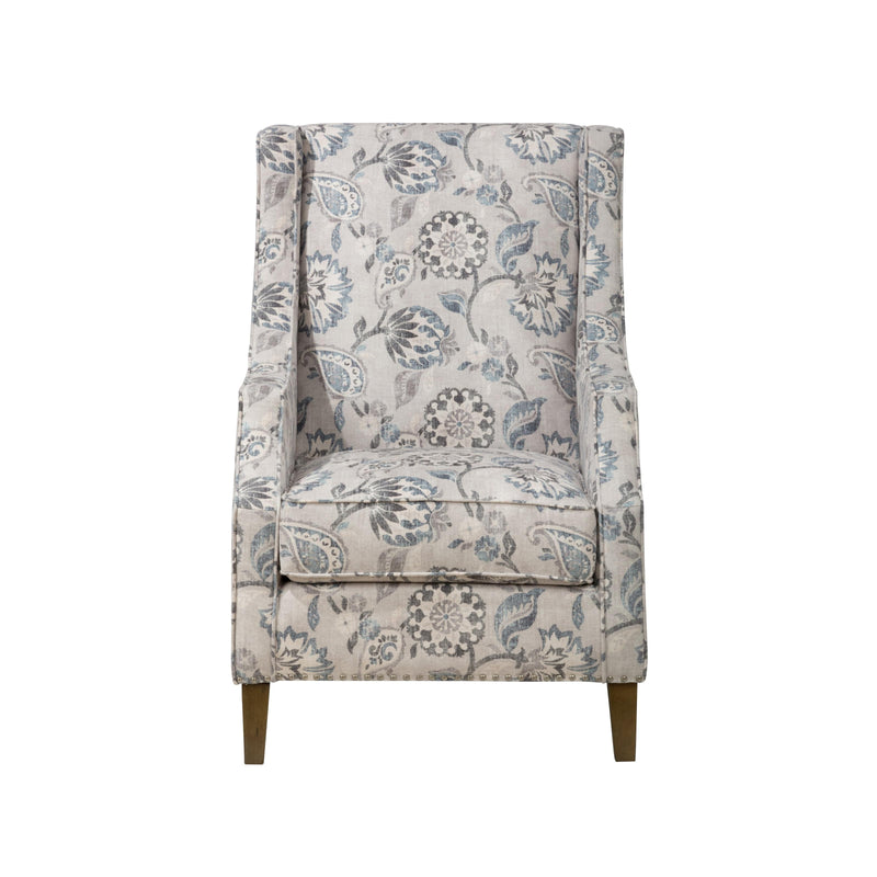 Jofran Westbrook Stationary Fabric Accent Chair WESTBROOK-CH-SLATE IMAGE 1