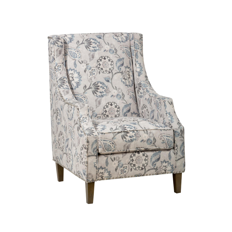 Jofran Westbrook Stationary Fabric Accent Chair WESTBROOK-CH-SLATE IMAGE 2