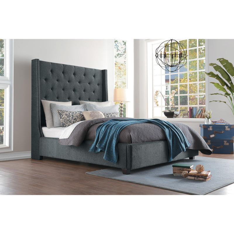 Homelegance Fairborn Queen Platform Bed 5877GY-1* IMAGE 6