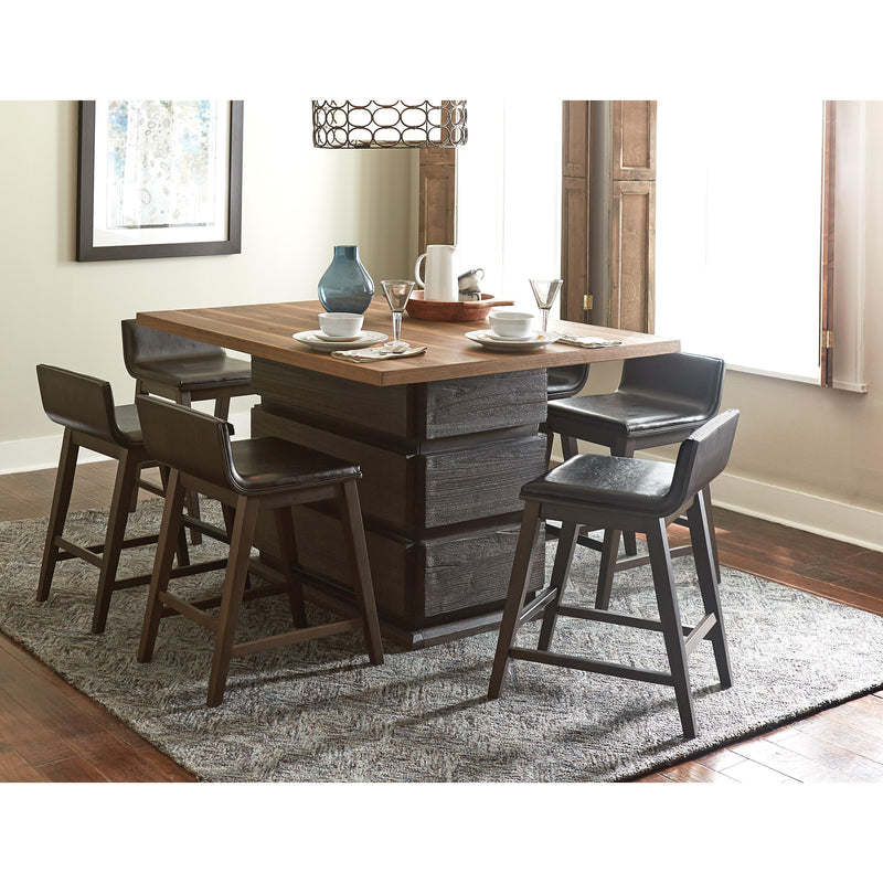 Homelegance Rochelle Counter Height Dining Table with Pedestal Base 5435-36 IMAGE 2