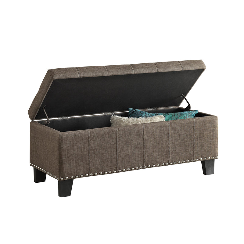 Homelegance Fedora Fabric Storage Ottoman 4614-F1 IMAGE 2