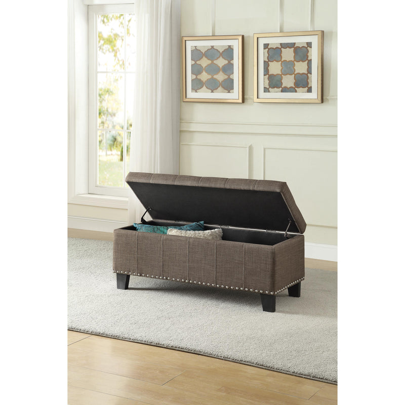 Homelegance Fedora Fabric Storage Ottoman 4614-F1 IMAGE 4