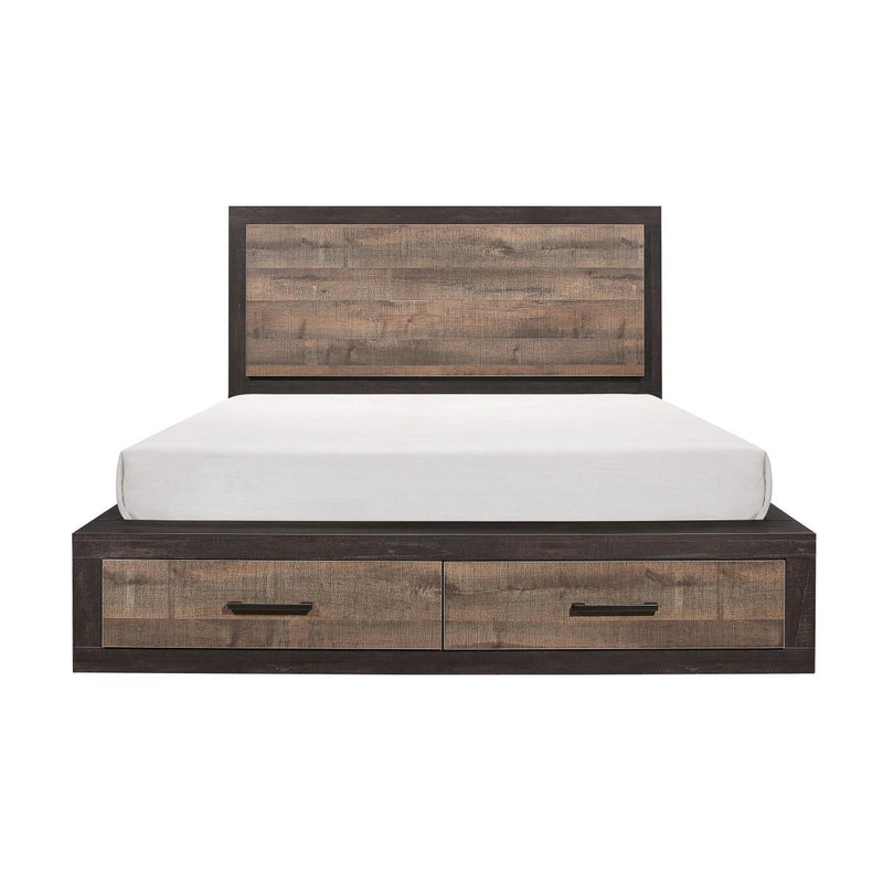 Homelegance Miter King Platform Bed with Storage 1762K-1EK* IMAGE 1