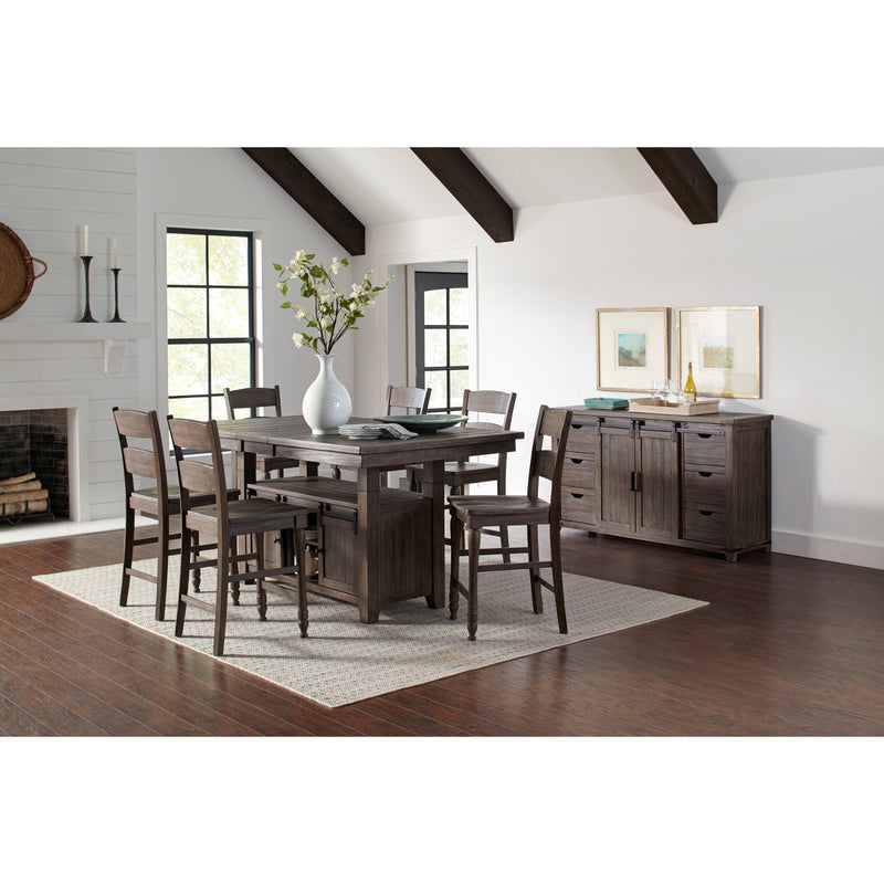 Jofran Madison County Dining Table with Pedestal Base 1700-72TBKT IMAGE 10