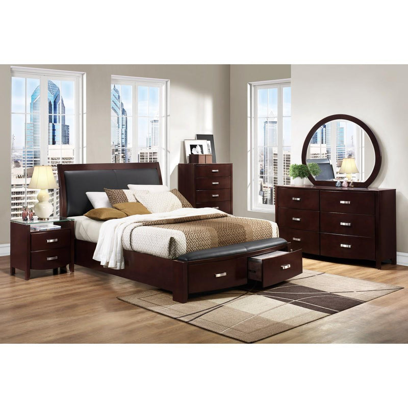 Homelegance Lyric California King Bed with Storage 1737KNC-1CK* IMAGE 4