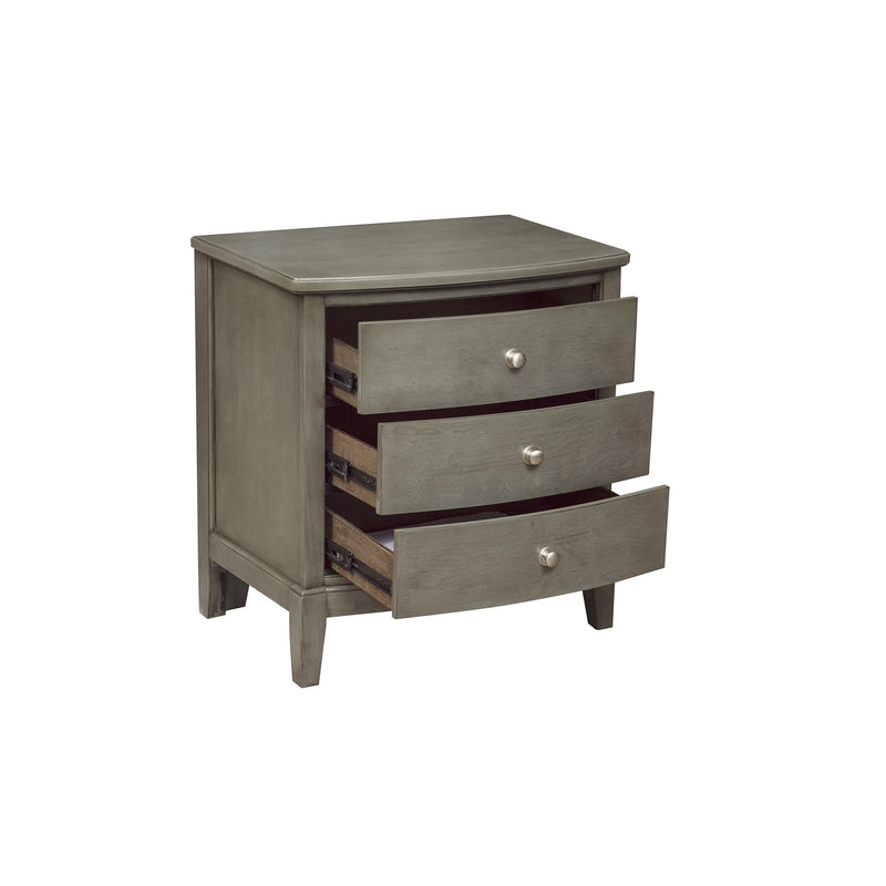 Homelegance Cotterill 3-Drawer Nightstand 1730GY-4 IMAGE 4