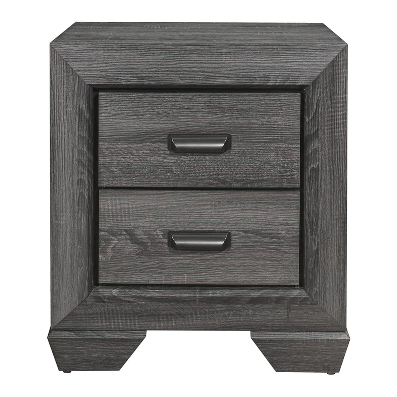 Homelegance Beechnut 2-Drawer Nightstand 1904GY-4 IMAGE 1