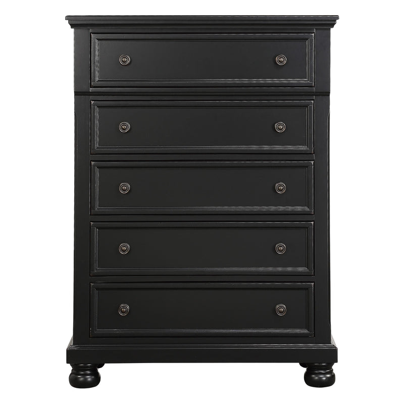 Homelegance Laurelin 5-Drawer Chest 1714BK-9 IMAGE 1