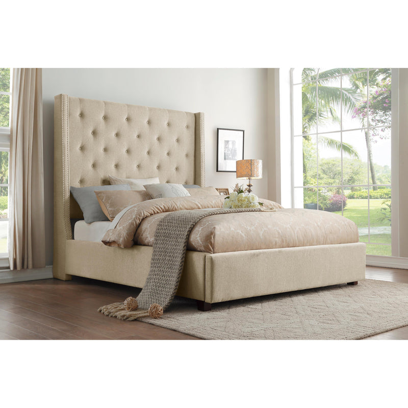 Homelegance Fairborn King Upholstered Platform Bed with Storage 5877KBE-1EKDW* IMAGE 9