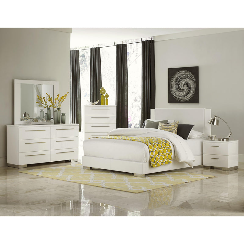 Homelegance Linnea California King Upholstered Bed 1811KW-1CK IMAGE 2