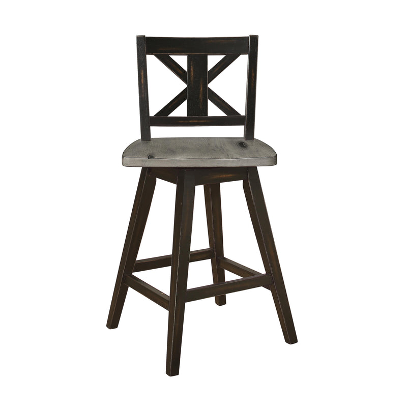 Homelegance Amsonia Counter Height Stool 5602-24BK IMAGE 4