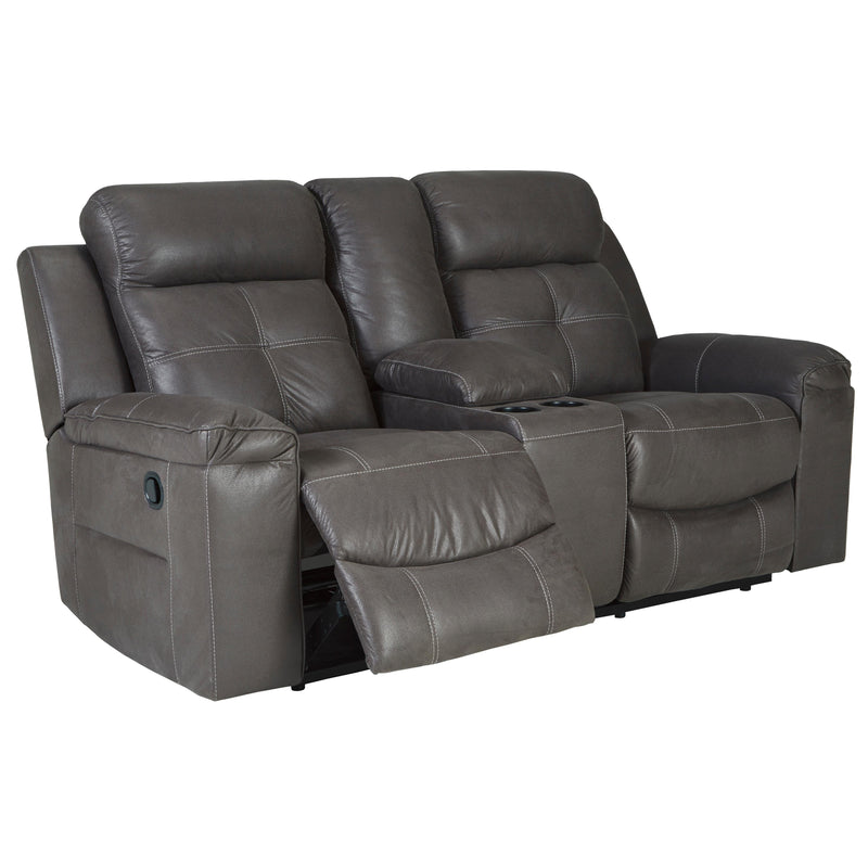 Signature Design by Ashley Jesolo Reclining Fabric Loveseat 8670594 IMAGE 2