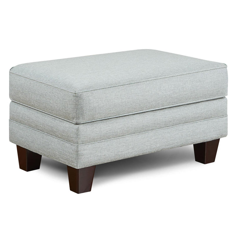 Fusion Furniture Fabric Ottoman 1143GRANDE MIST IMAGE 1