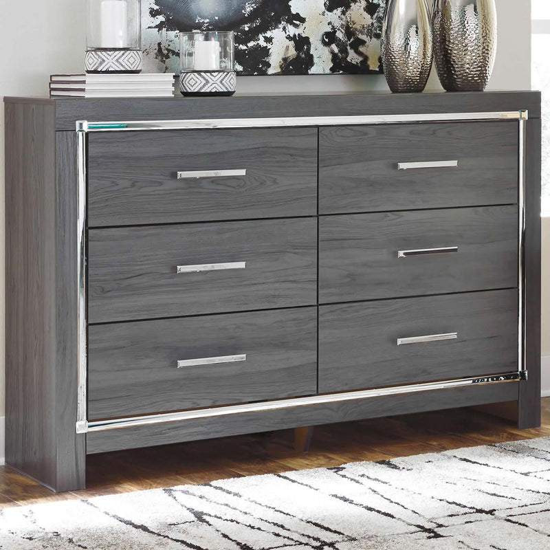 Signature Design by Ashley Lodanna 6-Drawer Dresser B214-31 IMAGE 2