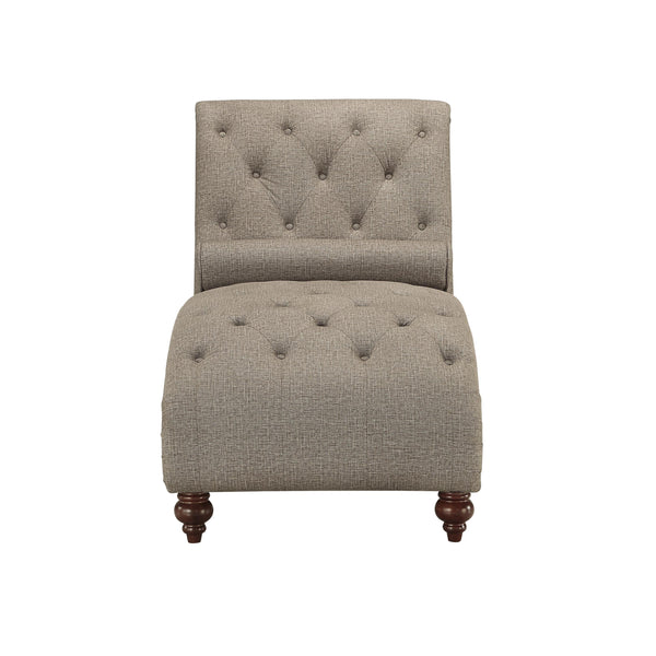 Homelegance Fabric Chaise 1162BR-5 IMAGE 1