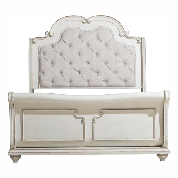 Homelegance Willowick King Upholstered Sleigh Bed 1614SLK-1EK/1614SLK-2EK/1614SL-3 IMAGE 1