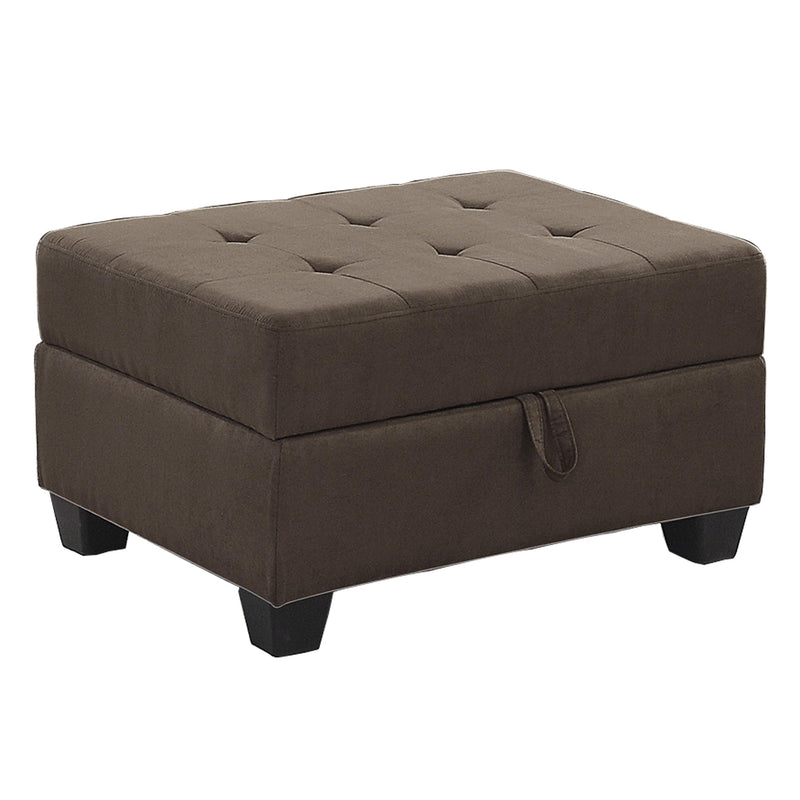 Homelegance Maston Fabric Storage Ottoman 9507CHC-4 IMAGE 2