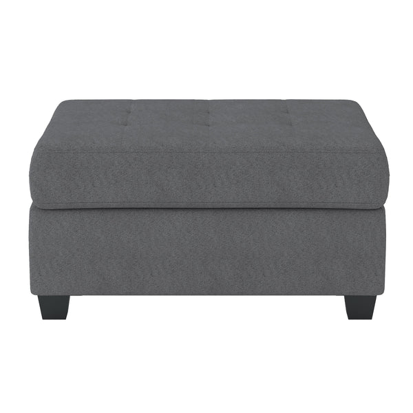 Homelegance Maston Fabric Storage Ottoman 9507DGY-4 IMAGE 1