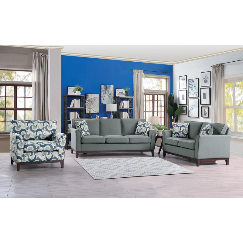 Homelegance Blue Lake Stationary Accent Chair 9806-1S IMAGE 3