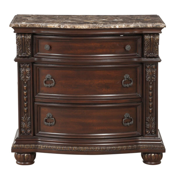 Homelegance Cavalier 3-Drawer Nightstand 1757-4 IMAGE 1