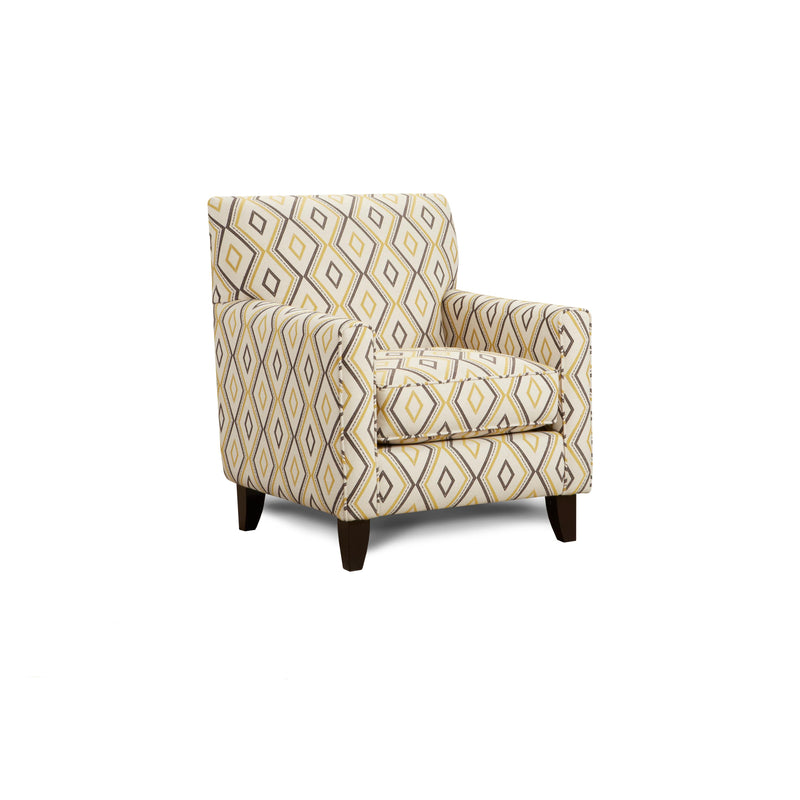 Fusion Furniture Stationary Fabric Accent Chair 702 DOOZIE DIJON IMAGE 1