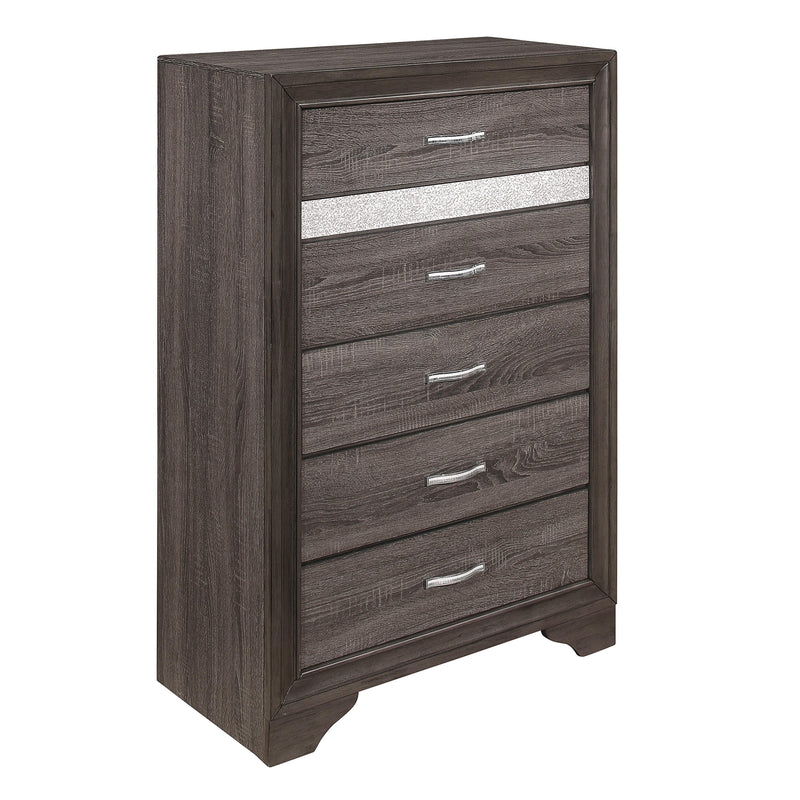 Homelegance Luster 5-Drawer Chest 1505-9 IMAGE 2