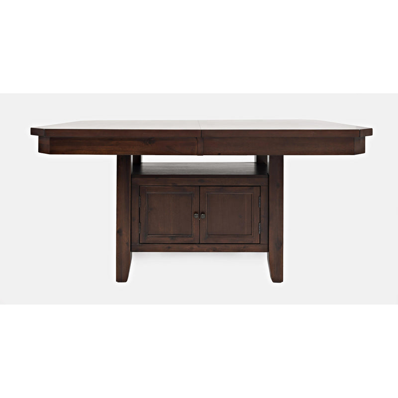 Jofran Manchester Adjustable Height Dining Table with Pedestal Base 1672-78B/1672-78T IMAGE 2