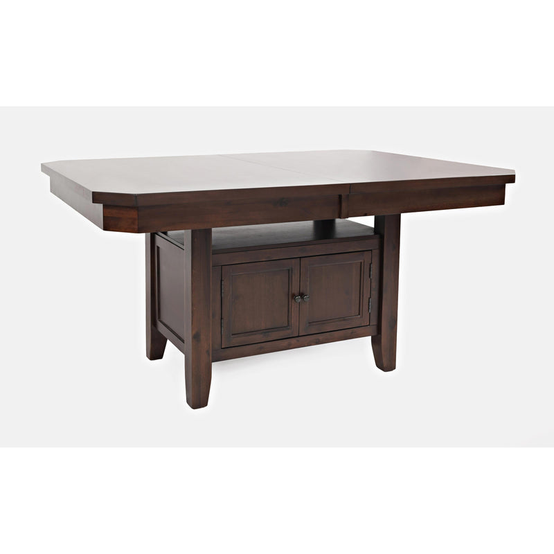 Jofran Manchester Adjustable Height Dining Table with Pedestal Base 1672-78B/1672-78T IMAGE 3
