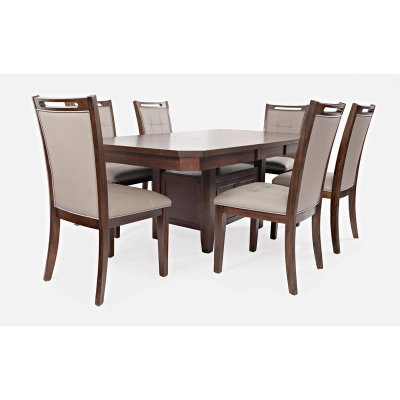 Jofran Manchester Adjustable Height Dining Table with Pedestal Base 1672-78B/1672-78T IMAGE 8